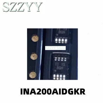 1PCS INA200AIDGKR tela impressa BQH MSOP8 pin patch de monitor de corrente de chip amplificador de IC