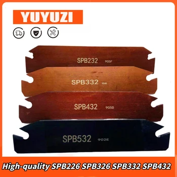 1PCS SPB226 SPB326 SPB332 SPB432 10PCS SP300 SP400 de Alta qualidade com Ranhuras SPB e Pastilha de Torno CNC SPB Suporte de Ferramenta