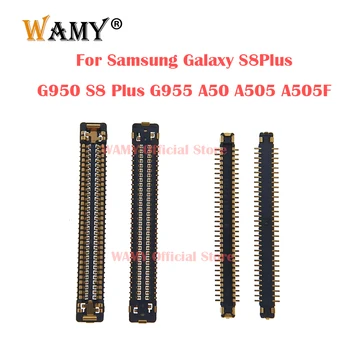 2-10pcs Carregador USB de Carregamento Doca Porta FPC Conector Para Samsung Galaxy S8Plus G950 S8 Mais G955 A50 A505 A505F Plug Conselho 64Pin