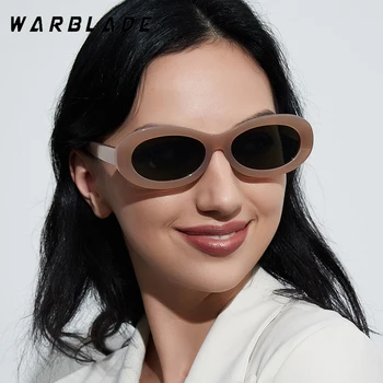 2023 Nova Retro Pequeno Retângulo de Óculos de sol a Mulher Oval Vintage da Marca do Designer Praça de Óculos de Sol Para mulheres Tons de Óculos UV400
