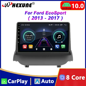 2Din auto-Rádio Leitor Multimídia Ford EcoSport 2013 2014 2015-2017 Android 12 Auto de Navegação GPS sem Fios Carplay Unidade de Cabeça