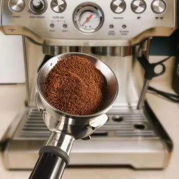 51/54mm, Inteligente Dosagem Anel de Café Quente Magnético Suporte de Filtro de Aço Inoxidável mais novo Funil Portafilter Acessórios de Café
