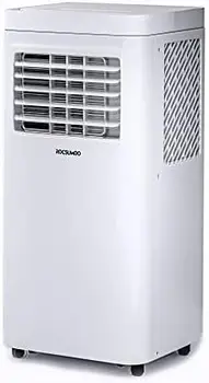 Aparelhos de ar condicionado, 3-em-1 8000BTU Portátil AC Unidade com ventiladores e Desumidificador Esfria, Economia de Energia Portátil da C.A. com o Modo ECO, 24