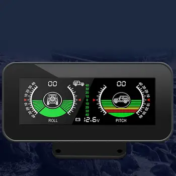 Automotivo Medidor de Inclinação do Carro HUD GPS Velocímetro HUD Inclinômetro Digital para Suvs