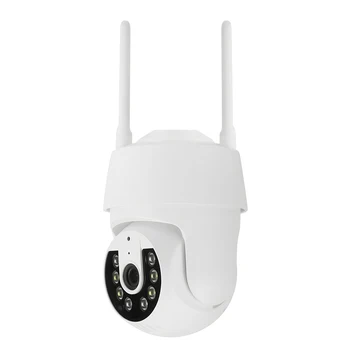 Casa de Vigilância por Vídeo Câmeras de vídeo Impermeável Exterior de 2mp Rastreamento Automático de Visão Noturna de Segurança de Proteção de Câmera Ptz 2,4 g Wifi