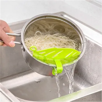 Folha Em Forma De Arroz, Máquina De Lavar Gadget De Macarrão Espaguete Feijão Colanders Coadores De Acessórios De Cozinha De Frutas E Vegetais Ferramentas De Limpeza