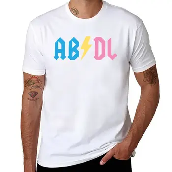 Novo ABDL T-Shirt preto t-shirts de secagem rápida camisa de roupas masculinas