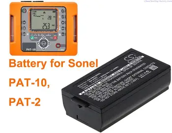 OrangeYu Bateria de 2600mAh WAAKU19 para Sonel PAT-10, PAT-2