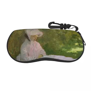 Personalizado Primavera Shell De Óculos Caso Unisex Legal Claude Monet Arte Impressionista De Óculos Caso, Óculos De Sol, Protetor Caixa