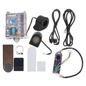 Scooter elétrico Controlador de Placa Kit de Skate Digital Diaplay Montherboard Placa Bluetooth Acelerador lanterna traseira para XIAOMI M365