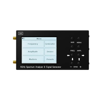 Wifi CDMA 35-6200Mhz Gerador de Sinal Testador de cor da Tela 6GSpectrum Analisador de