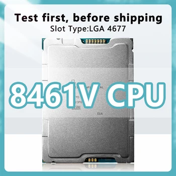 Xeon Platina 8461V QS versão de CPU 2.2 GHz 97.5 MB 300W 48 Núcleos 96 Threads do processador LGA4677 para C741 placa-mãe do servidor 8461V